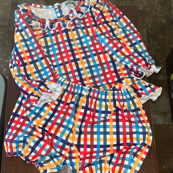 Plaid Pajama Set - Picture 1 of 6